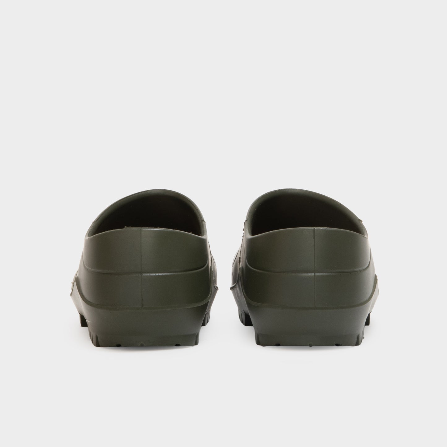Italian Garden Clogs in Olive Green