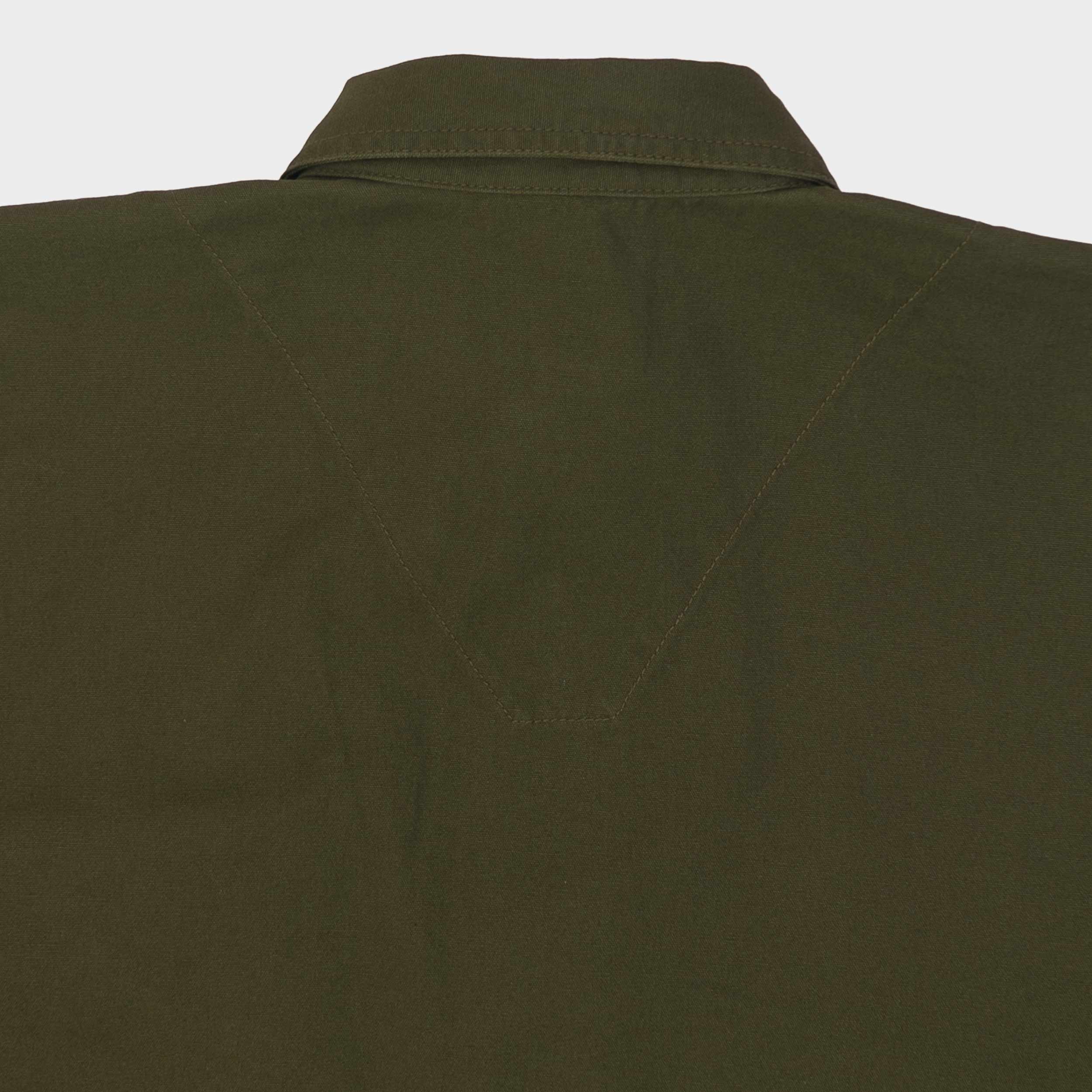 Washed Cotton Gardening Smock No. 2 in Olive – Gardenheir