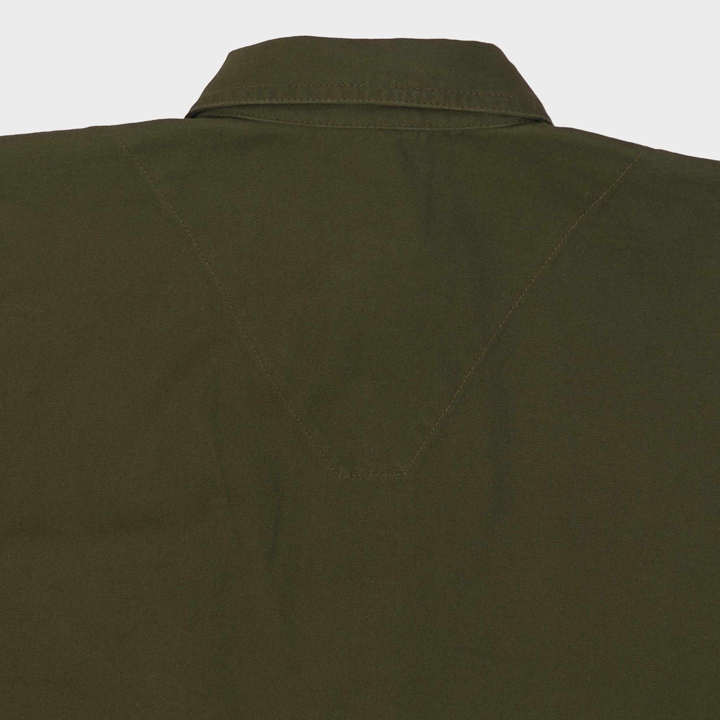 Washed Cotton Gardening Smock No. 2 in Olive