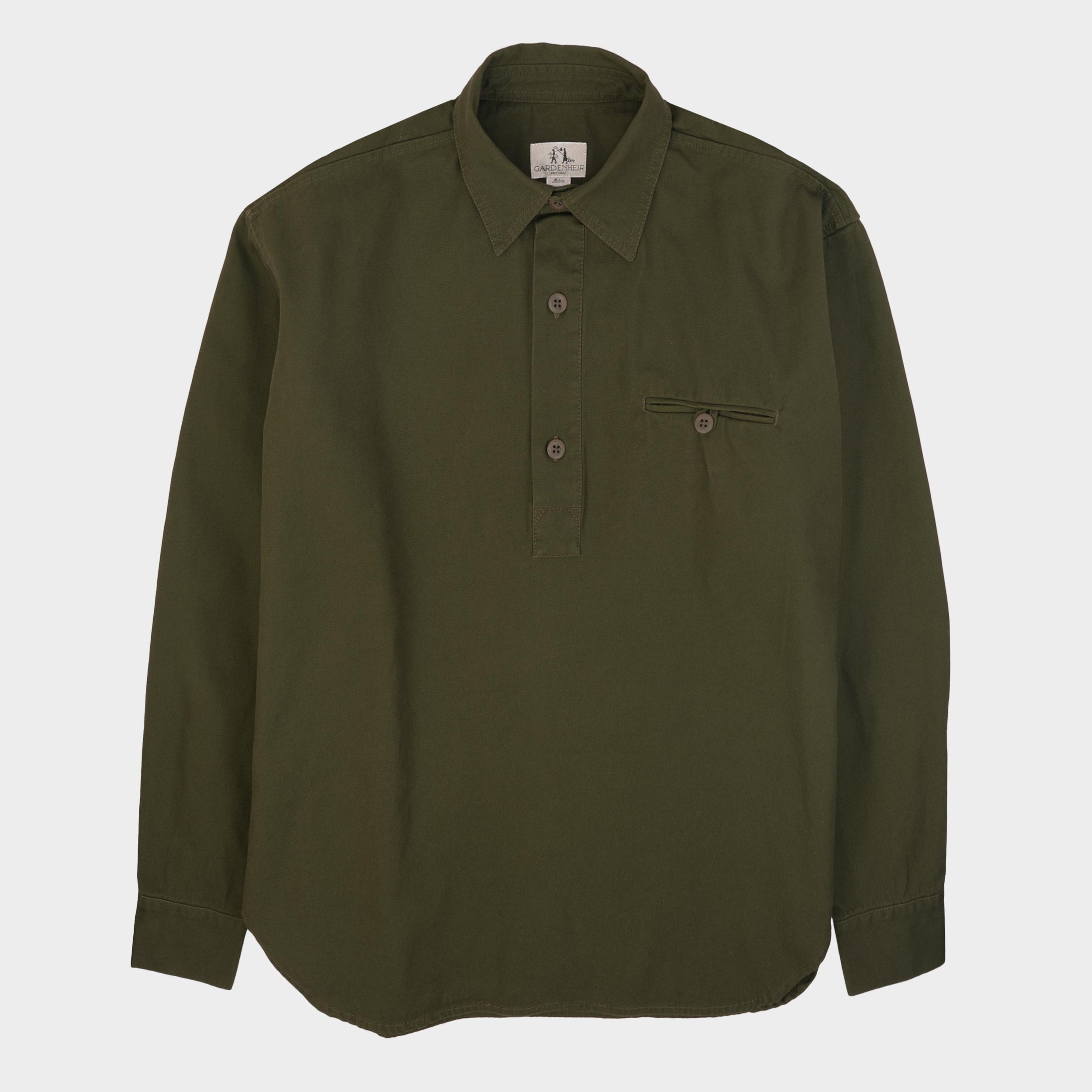 【Size M】SMOCK COTTON WEATHER 2020【Olive】 Olive-Smock-2-A.jpg?v=