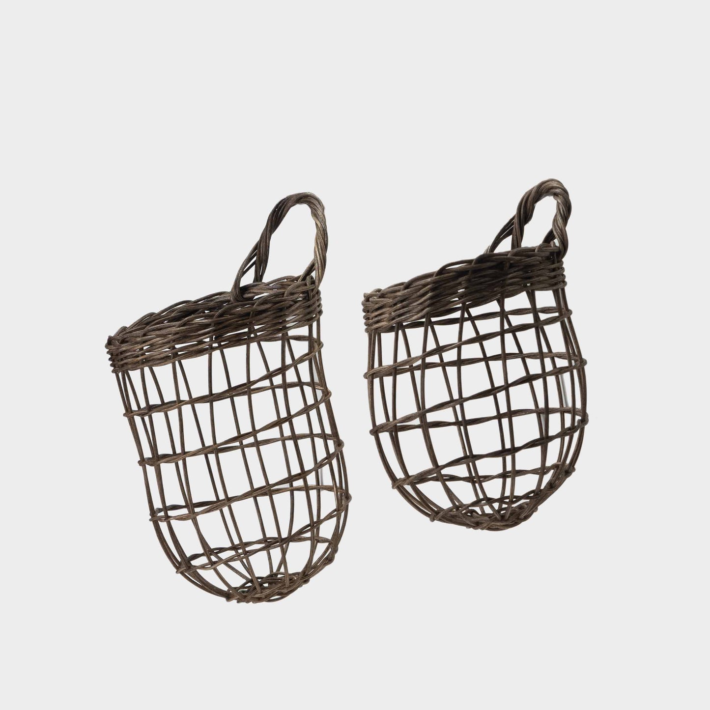 Hand Woven Garlic and Onion Basket Set