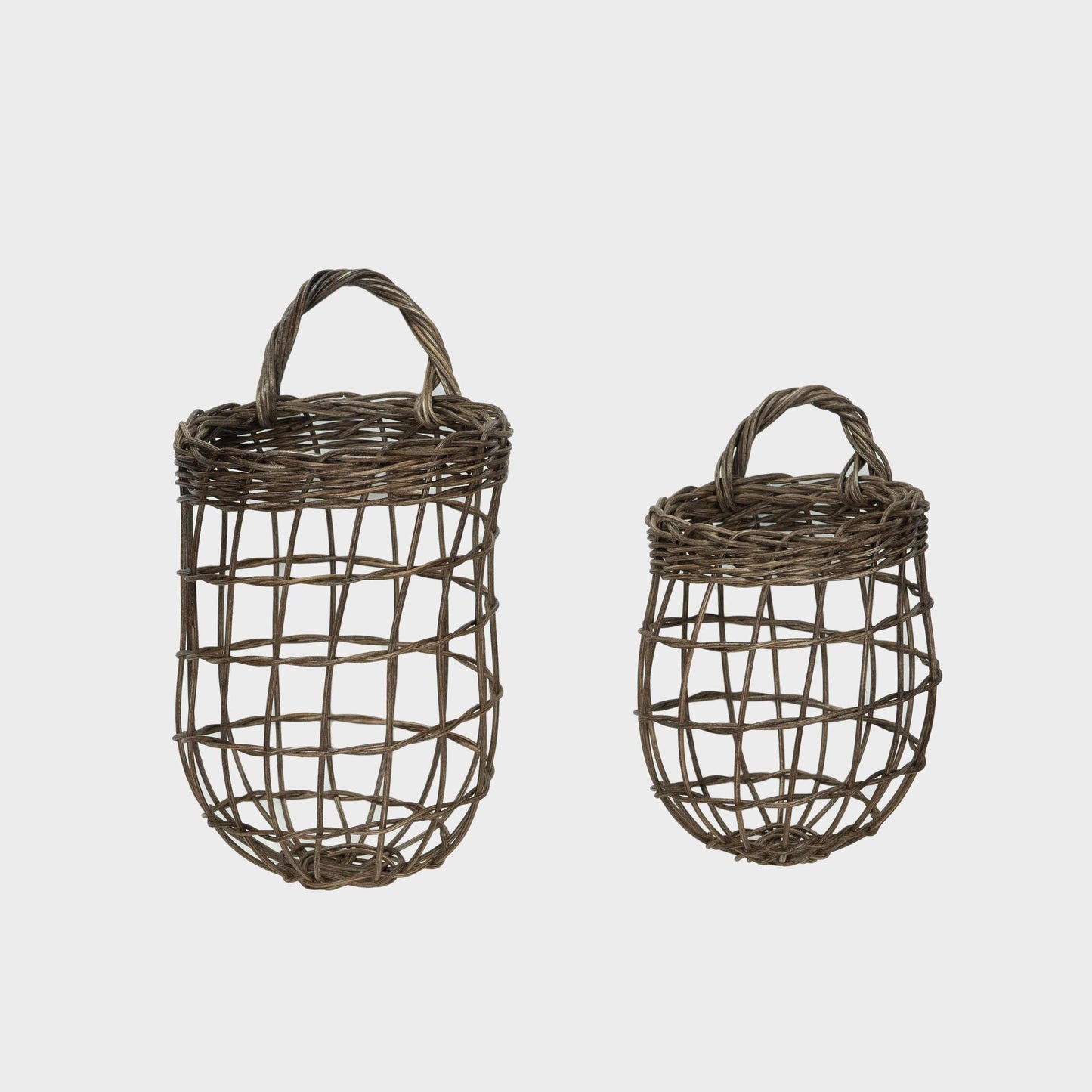 Hand Woven Garlic and Onion Basket Set