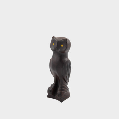 Vintage Wooden Owl