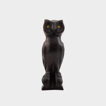 Vintage Wooden Owl