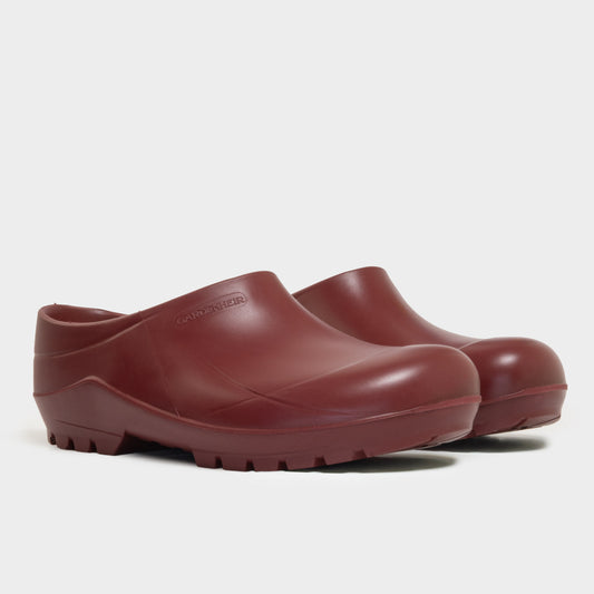 Italian Garden Clogs in Oxblood