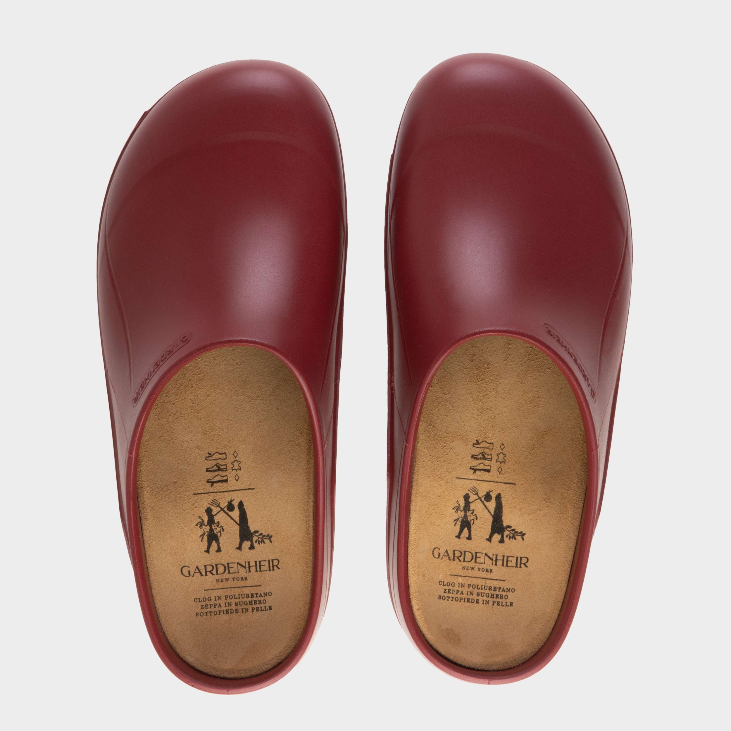 Italian Garden Clogs in Oxblood – Gardenheir