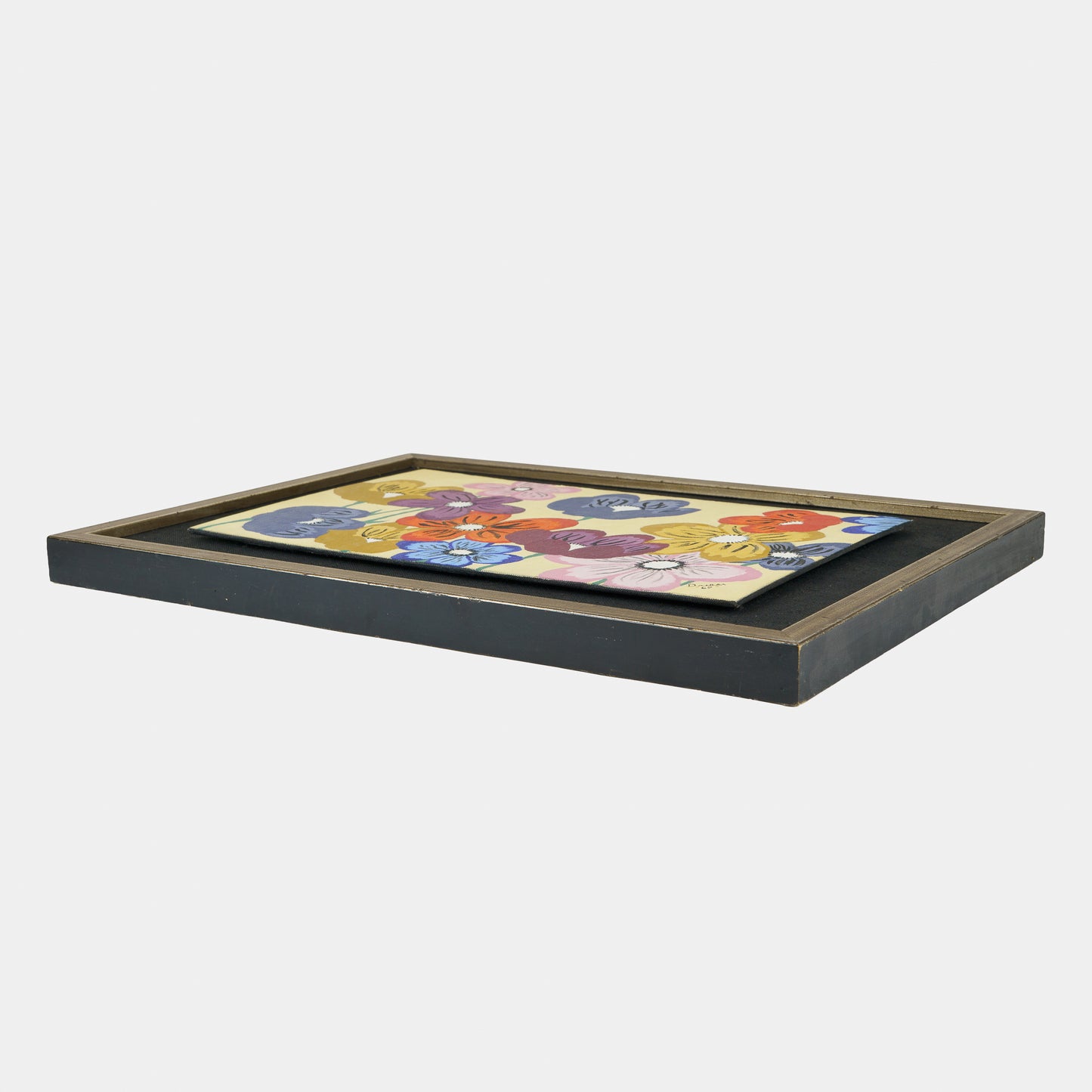 Vintage Painting of Blooms, 1967
