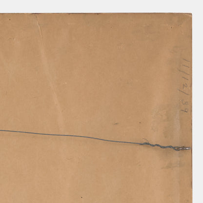 Antique Sailing Ship Drawing, 1939