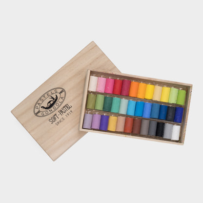 Kyoto Gondola Soft Pastels 36 Piece Collection