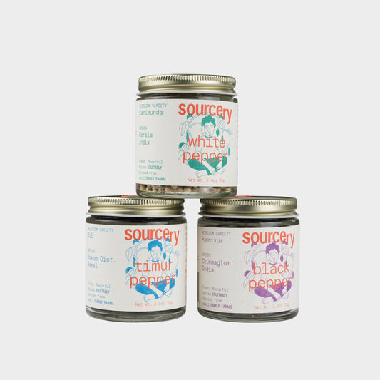 Pepper Trio Spice Set