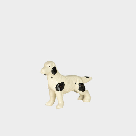 Vintage Porcelain Spotted Dog, Japan