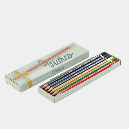 Portuguese Vintage Hexagonal Pencils - Set of 12