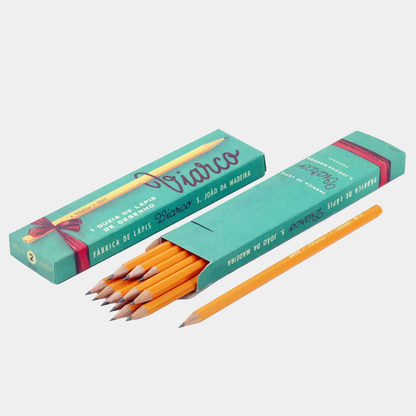 Portuguese Vintage Hexagonal Pencils - Set of 12
