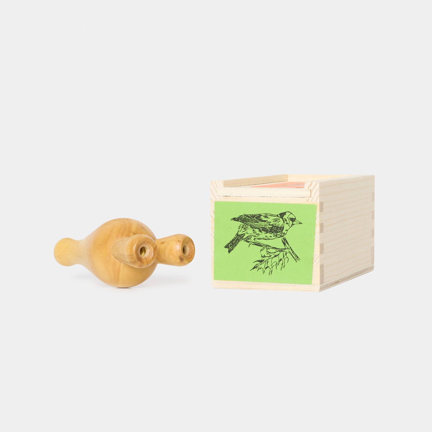Handmade wooden Bird Call - Goldfinch