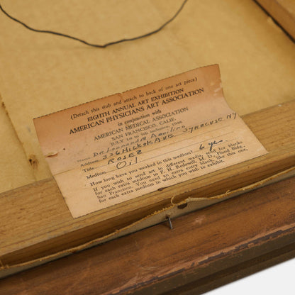 Vintage Still Life of Roses, 1946. New York