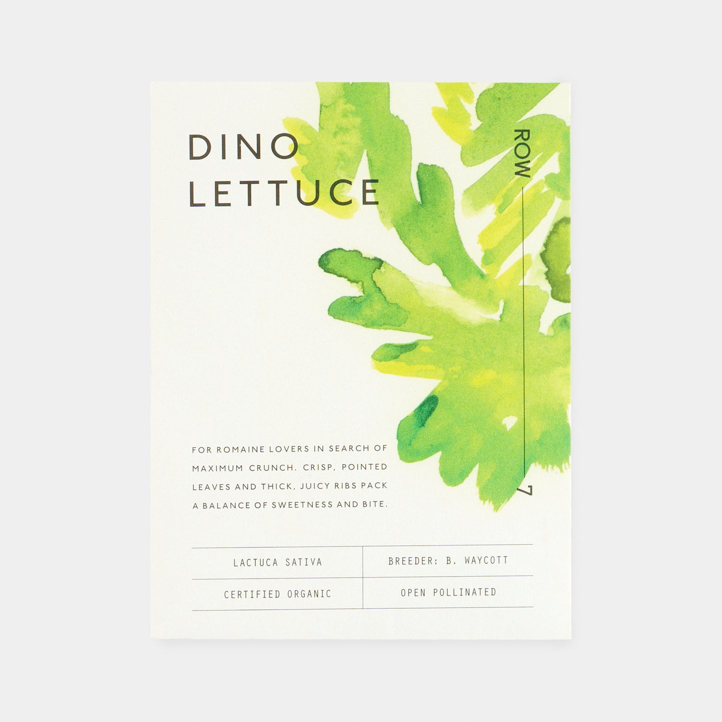 Row 7 Organic Green Mix