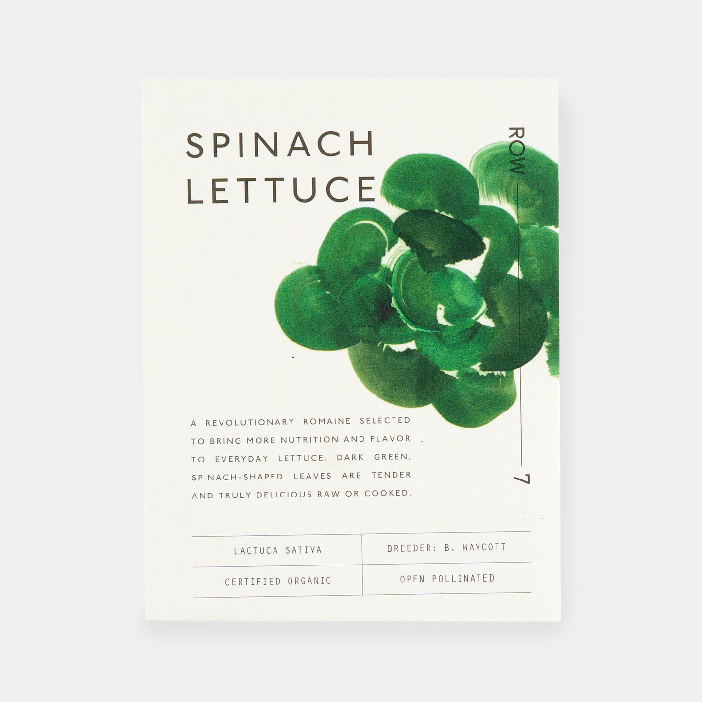 Row 7 Organic Green Mix