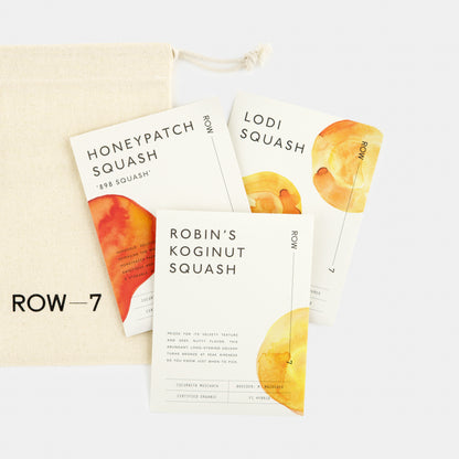 Row 7 Organic Squash Trio