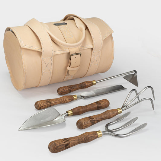 Sneeboer X Harri Koskinen Leather S-Garden Tool Bag Set -Limited Edition