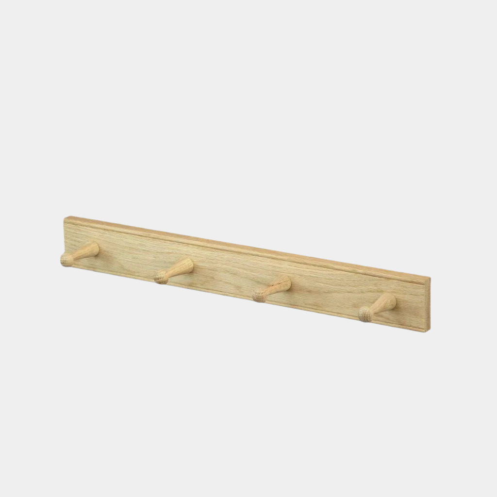 English Oak Shaker Peg Rail