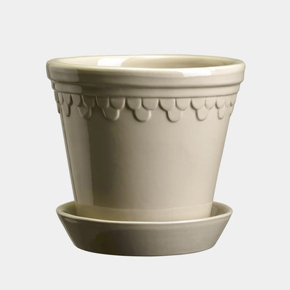Bergs Potter Københavner Glazed Pot & Saucer