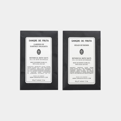 Sangre de Fruta Botanical Bath Salts - Mini Version