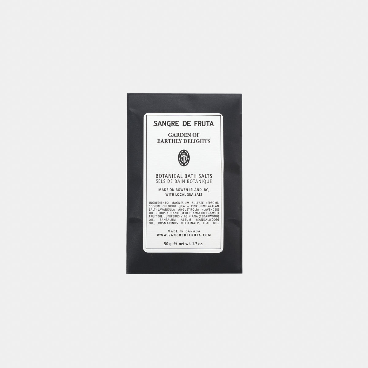 Sangre de Fruta Botanical Bath Salts - Mini Version