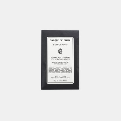 Sangre de Fruta Botanical Bath Salts - Mini Version