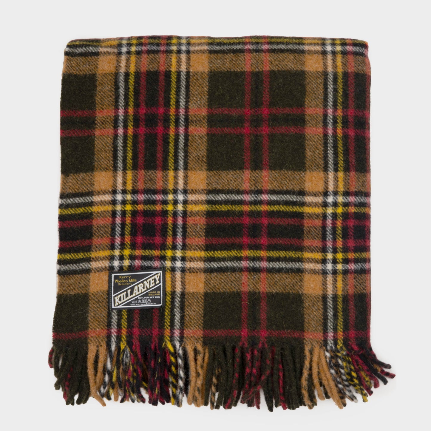 Killarney Scout Tartan Wool Throw