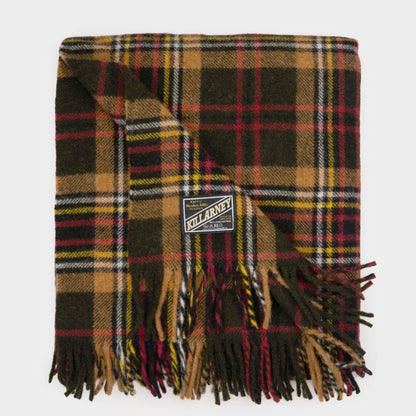 Killarney Scout Tartan Wool Throw
