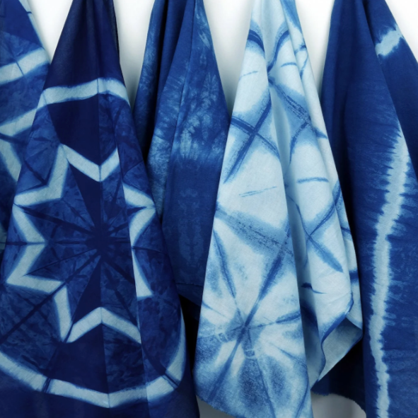 Japanese Indigo Shibori Kit