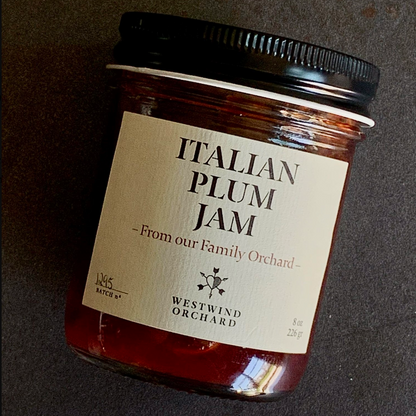 Westwind Orchard Italian Plum Jam