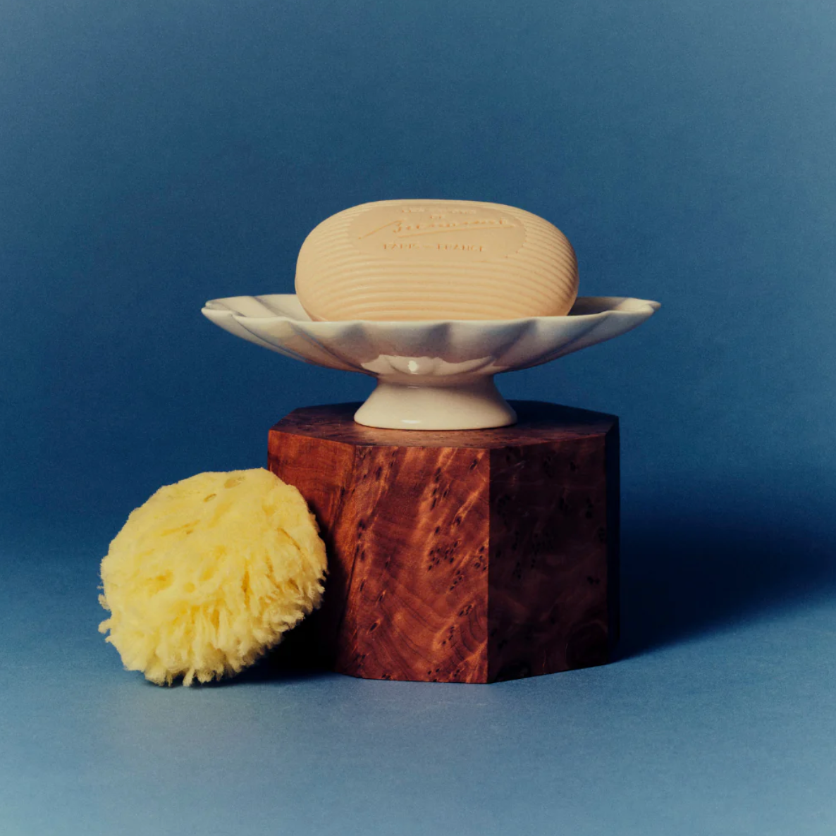 Bienaime Handmade Ceramic Shell Soap Dish