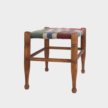 Vintage Shaker Tape Stool, New York