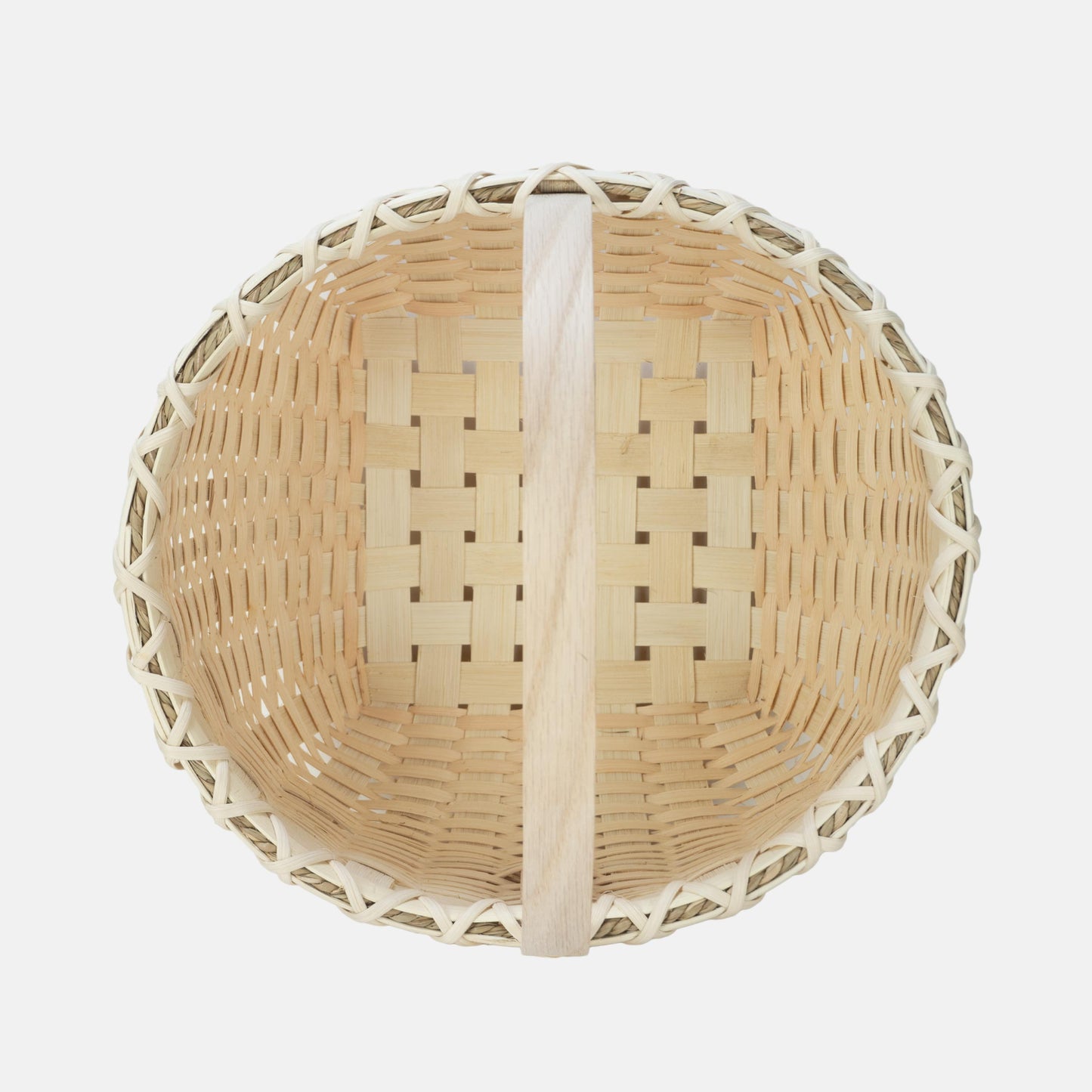 Hand Woven Shaker Basket 10" (Natural)