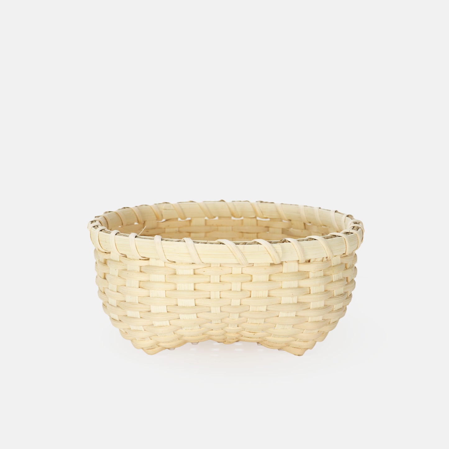 Hand Woven Shaker Bowl 8" (Natural)