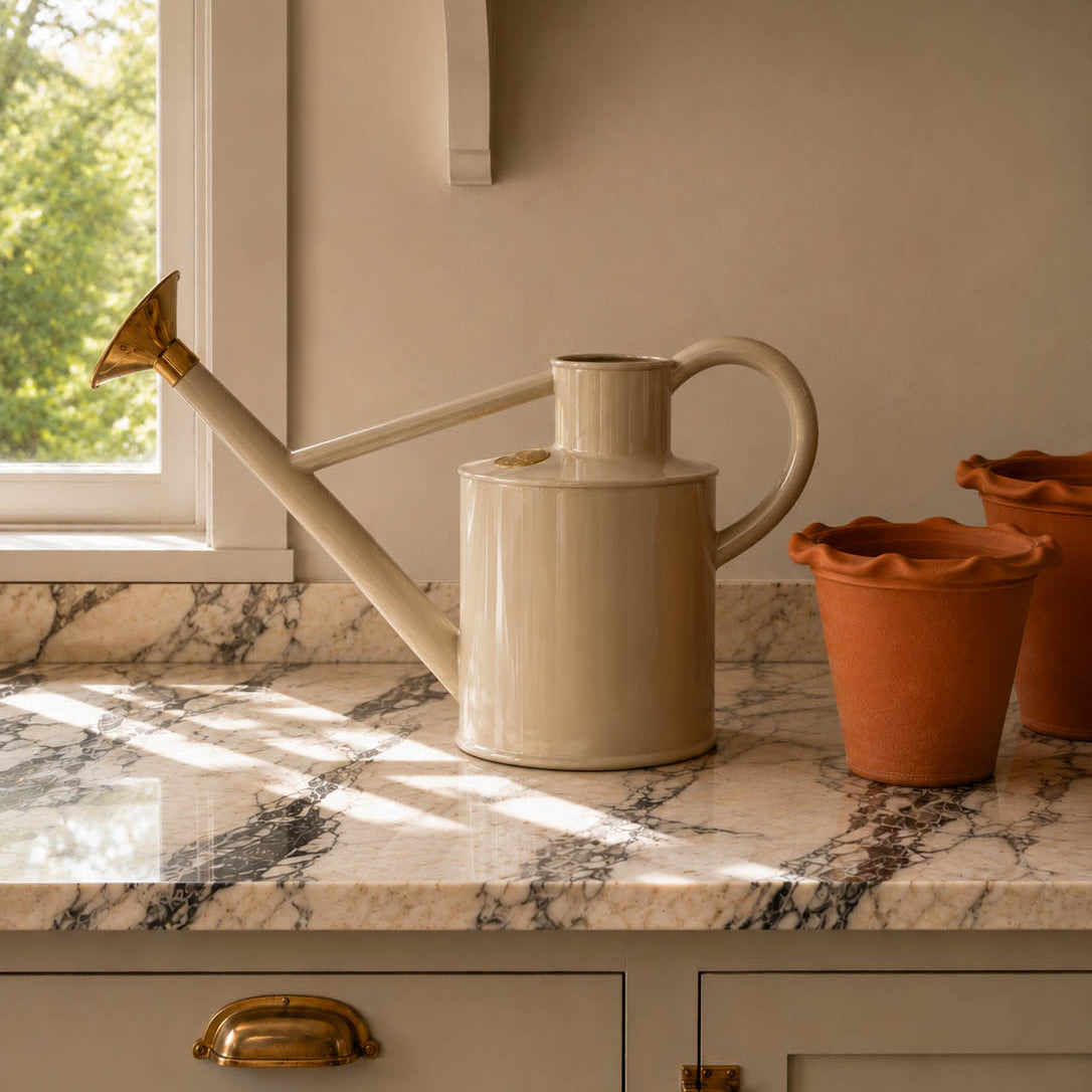 Haws x Gardenheir 1 Gallon Watering Can in Shaker Beige
