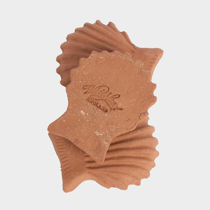Terracotta Shell Pot Feet