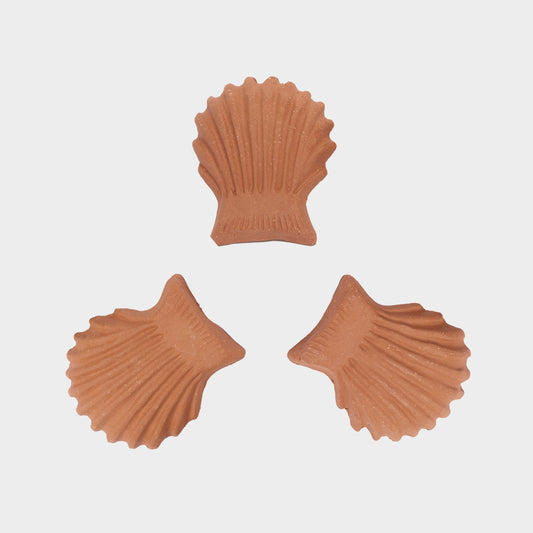 Terracotta Shell Pot Feet