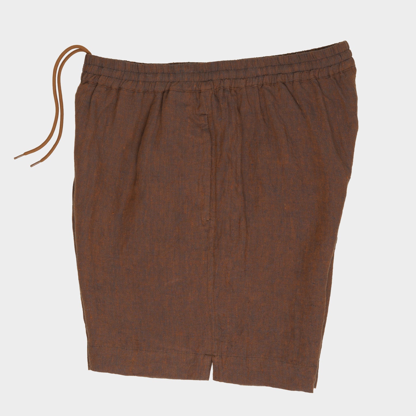 Washed Linen Relaxed Short in Bronze