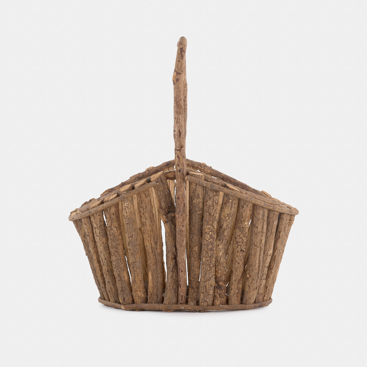 Vintage Twig Basket