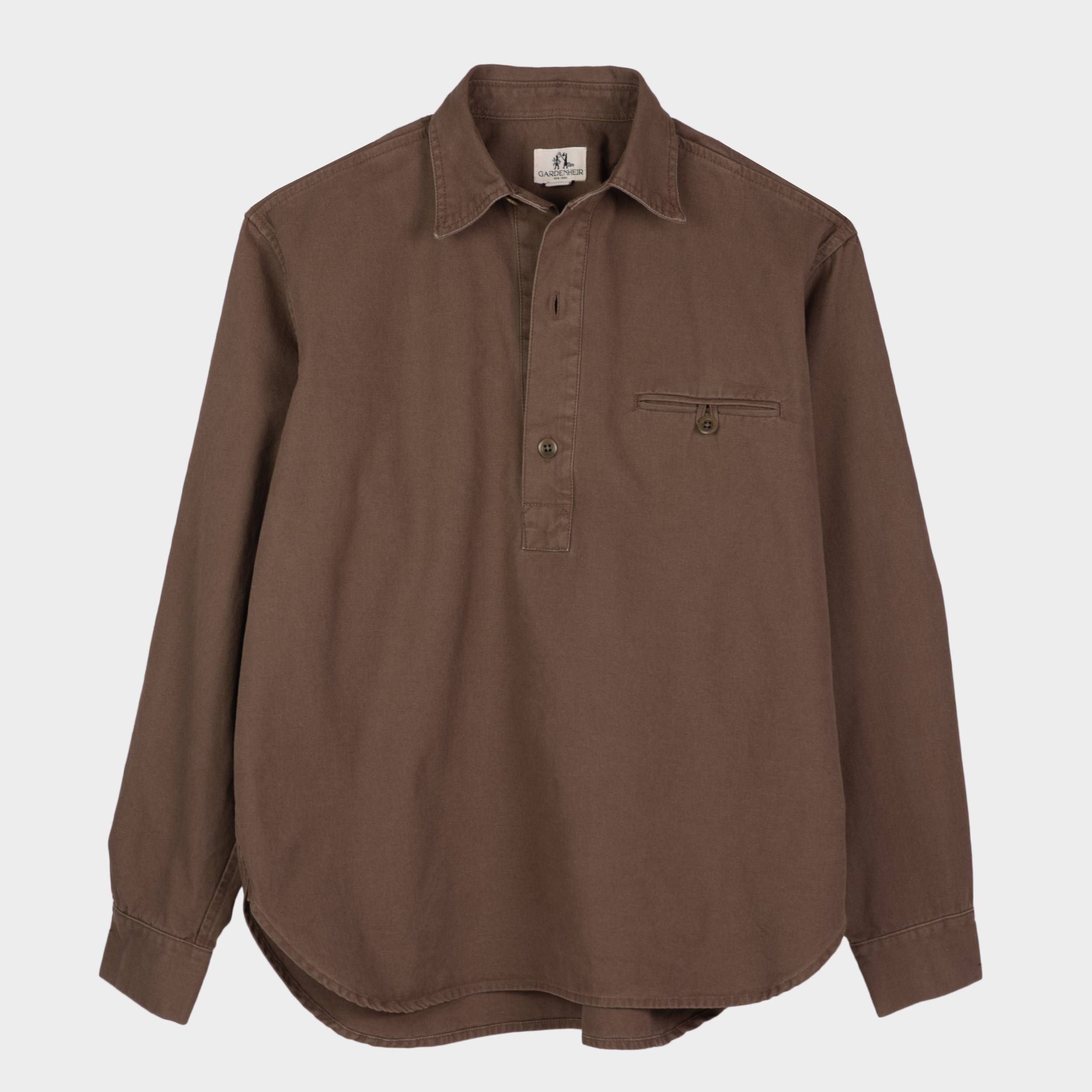 Smorck Washed Cotton Gardening Smock No. 2 in Bark – Gardenheir