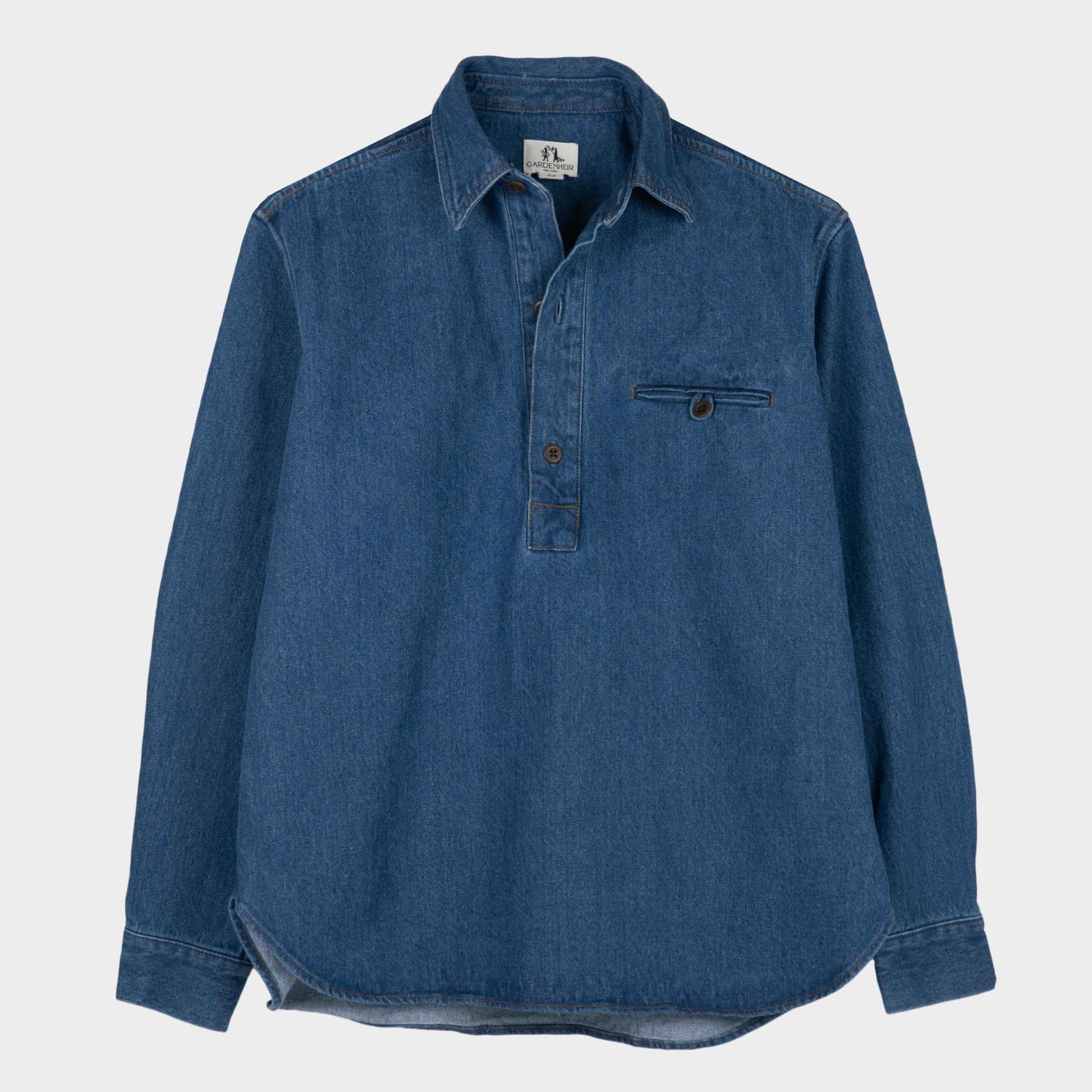 Japanese Denim Gardening Smock in Dark Denim – Gardenheir