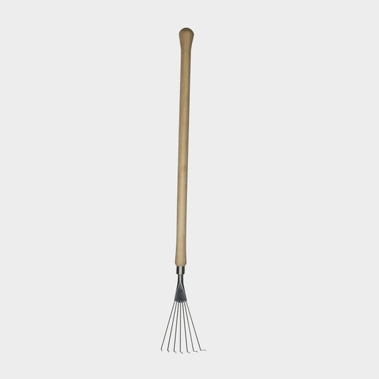 Sneeboer Raised Bed Leaf Rake 7 Tine