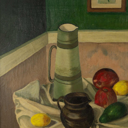 Vintage Still Life with Fruit, Massachusetts