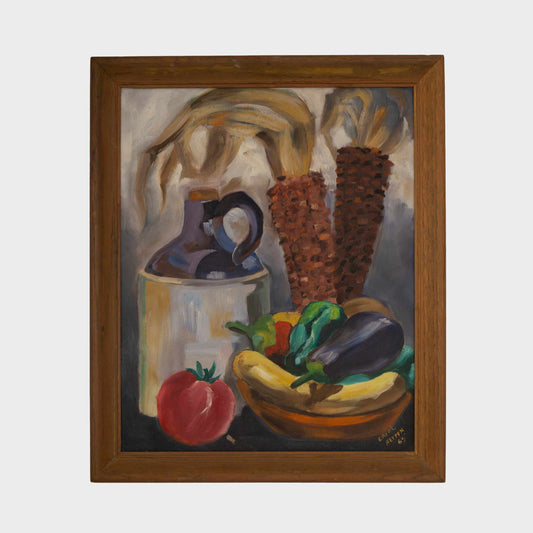 Vintage Still Life with Vegetables, 1965