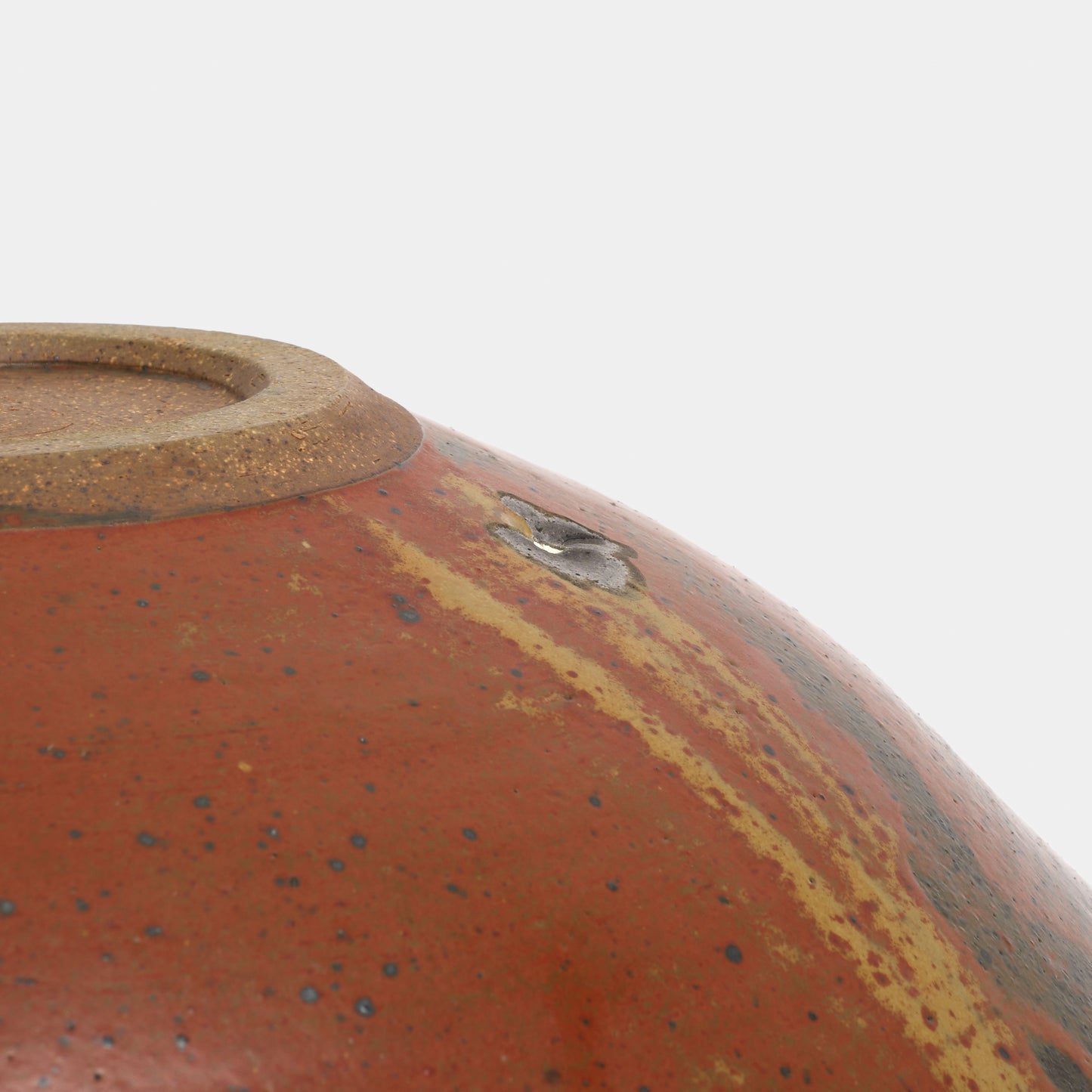 Vintage Stoneware Bowl with Rabbits