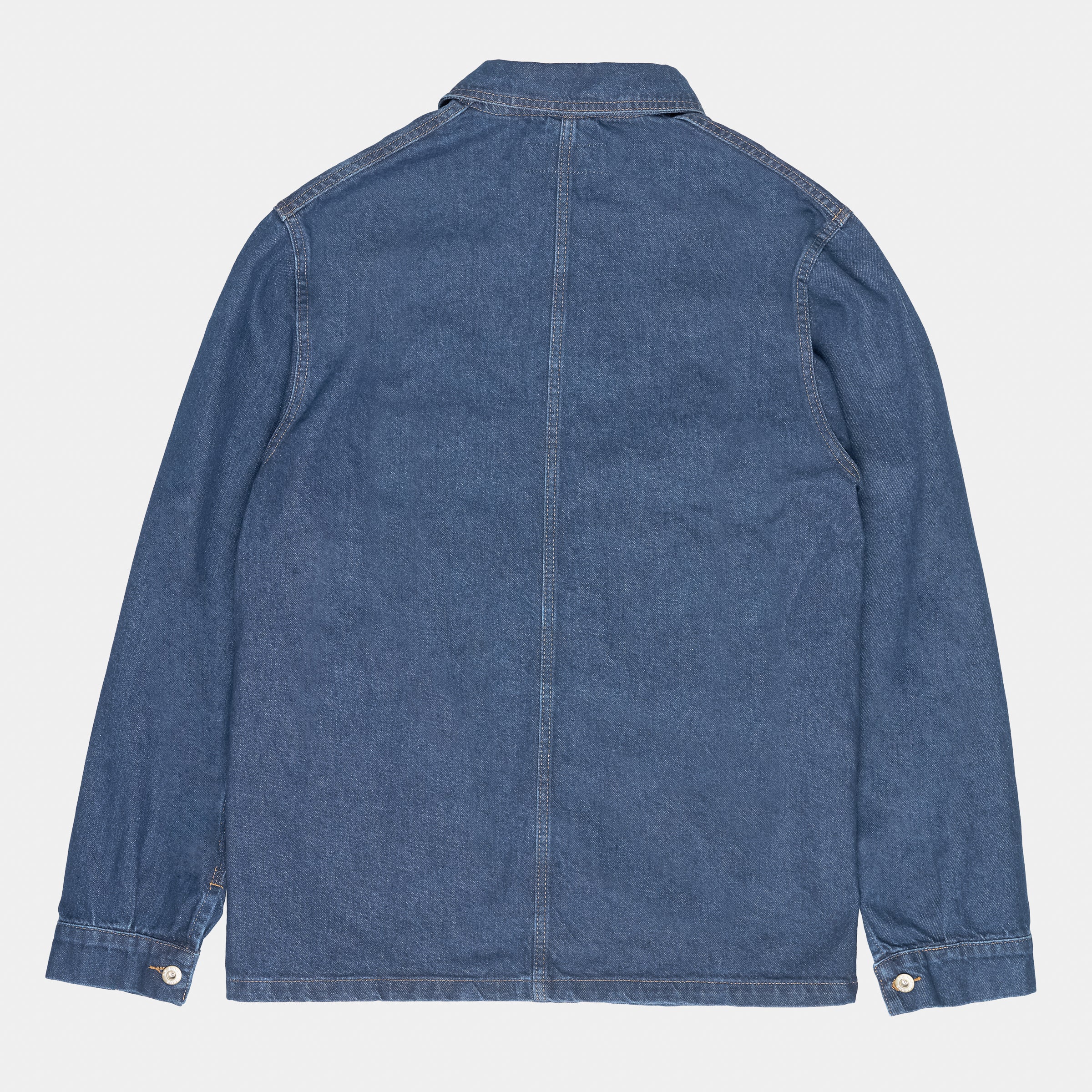 Le Laboureur x Gardenheir Stonewashed Work Jacket in Light Denim