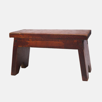Vintage Wooden Cricket Stool