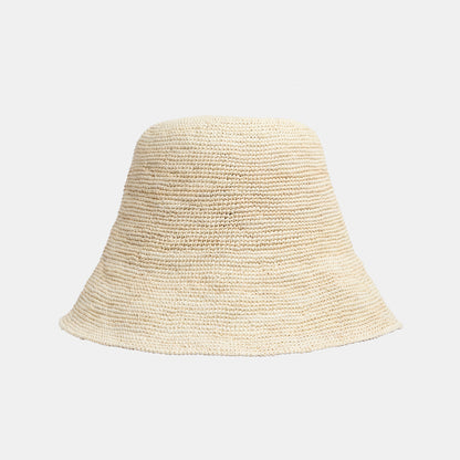 Crushable Toquilla Straw Bucket Hat